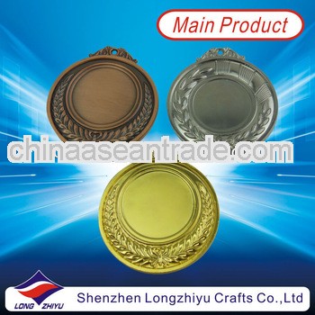 gold plated cheap metal sports medal awards