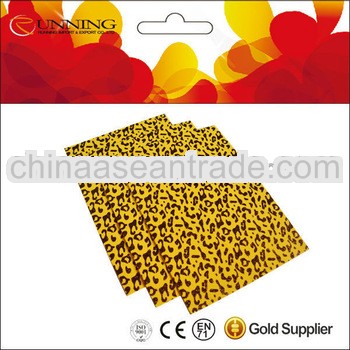golden leopard Glitter EVA foam