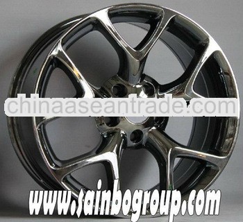 good quality well polished car alloy wheel rims bbs