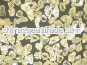 good shape and sharp synthetic diamond abrasive