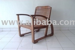 Teak Sedan Chair