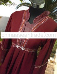 Long Neck Islamic Blouse