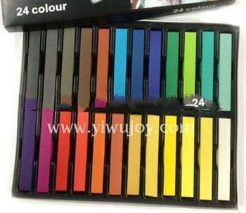 gradient color hair stick / hair pen / coloring crayons / 24