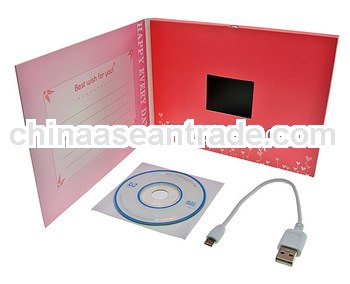 greeting card video module