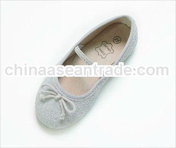 grils ballerina fashion style with elastic upper grey color