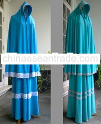 abaya muslim dress khimar jersey