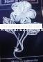 Silver Flower Brooches
