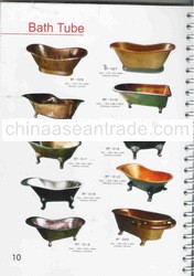 Copper bath Tube
