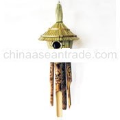 Thatched Bird Bamboo Wind Chimes