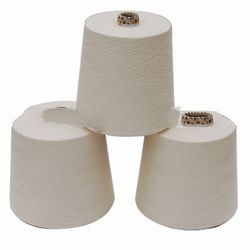 Polyester / Cotton Yarn Combed 50 / 50 Ring Spun Wxd