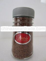 Spray dried/agglomerated and freeze dried coffee bulk