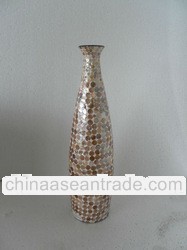 home decoration, Mother of pearl, Ceramic vase