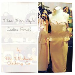 Vintage Pinup / Retro Mad Men Style Bombshell Pencil Wiggle dresses