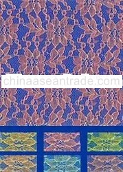 Rigid All-Over Raschell Lace 0301 Twotone