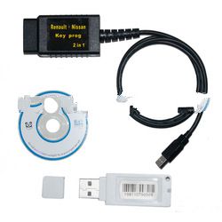 2013 Newest Hot Selling Nissan Renault Key Prog 2 in 1 Car Key Programmer High performance