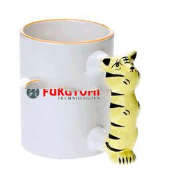 sublimation blank coating animal mug