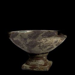 AQQ sanblast antique planter- sanblast outdoor pot