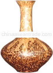 Flower Vase-Coconut Shell