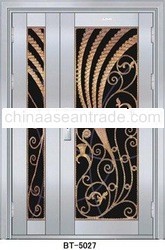 stainless steel door