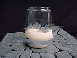 STONE CANDLE HOLDER