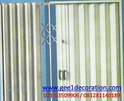 pintu folding gate