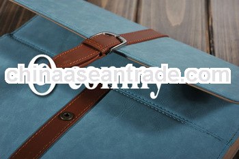 handle cover in leather for ipad 3