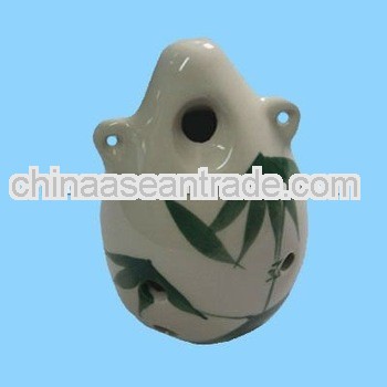 handmade bamboo musical ceramic ocarina