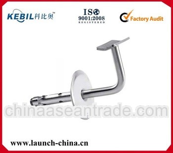 handrail bracket fixed into concrete with saddle ISO9001:2008