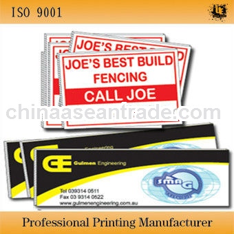 hard board advertising printing banner