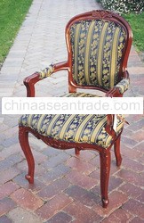 French Style arm dining chair