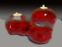 CC-060 wooden candle