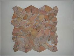 Best Broken Tile Interlocking Natural Marble Flooring