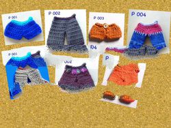 Crochet Clothes for Handcrafted Doll