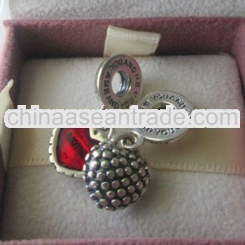 heart european beads heart shaped beads love heart beads