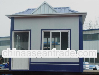 heat and cold insulation prefab modular house kiosks