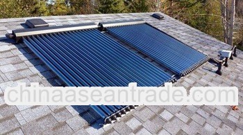heat pipe solar collector for incline roof/ flat roof