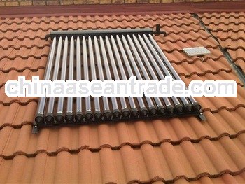 heat pipe solar collector, sun collector for heating water