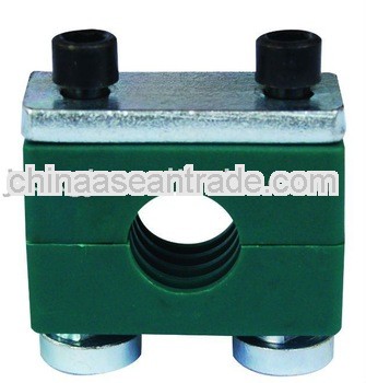 heavy tube clamp with heavy rail nuts