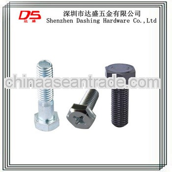 hex flange carbon steel bolts