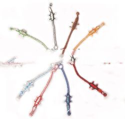 Gecko Glass Bead Bracelet