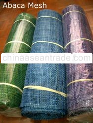 Natural Abaca Burlap Mesh