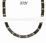 DHENEB Black Gold Necklace