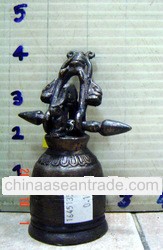 Bronze bell with Thai Ancient design