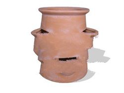 Large terracotta pot