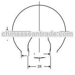 1.5 Round Segment Domas Lens