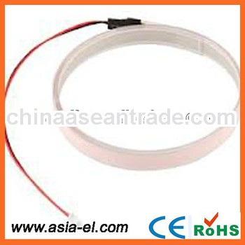 high brightness blue glow el strip,el lighting strip,el flash up strip