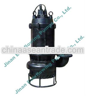 high-power vertical submersible gravel pump in river