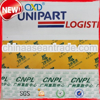 high quality cold resistance logo branded packing tape