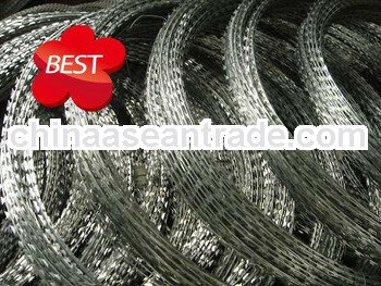 high quality concertina razor barbed wire,barbed wire fence
