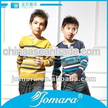 high quality cotton fashion boys pullover winter sweaters
